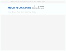 Tablet Screenshot of multitechmarine.net